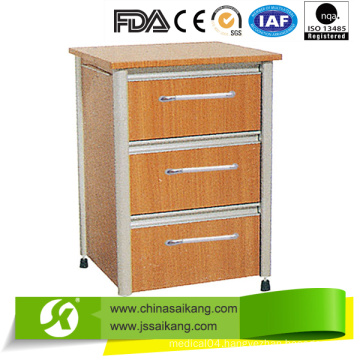 Aluminum Alloy & Laminated Board Bedside Cabinet